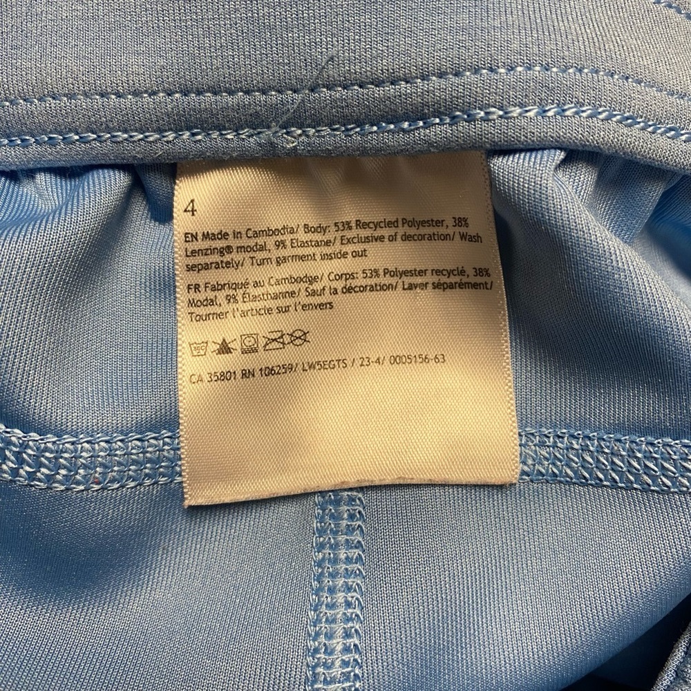 Lululemon Softstreme High-Rise Pant *Full Length Utility Blue Size 4 - Picture 14 of 14
